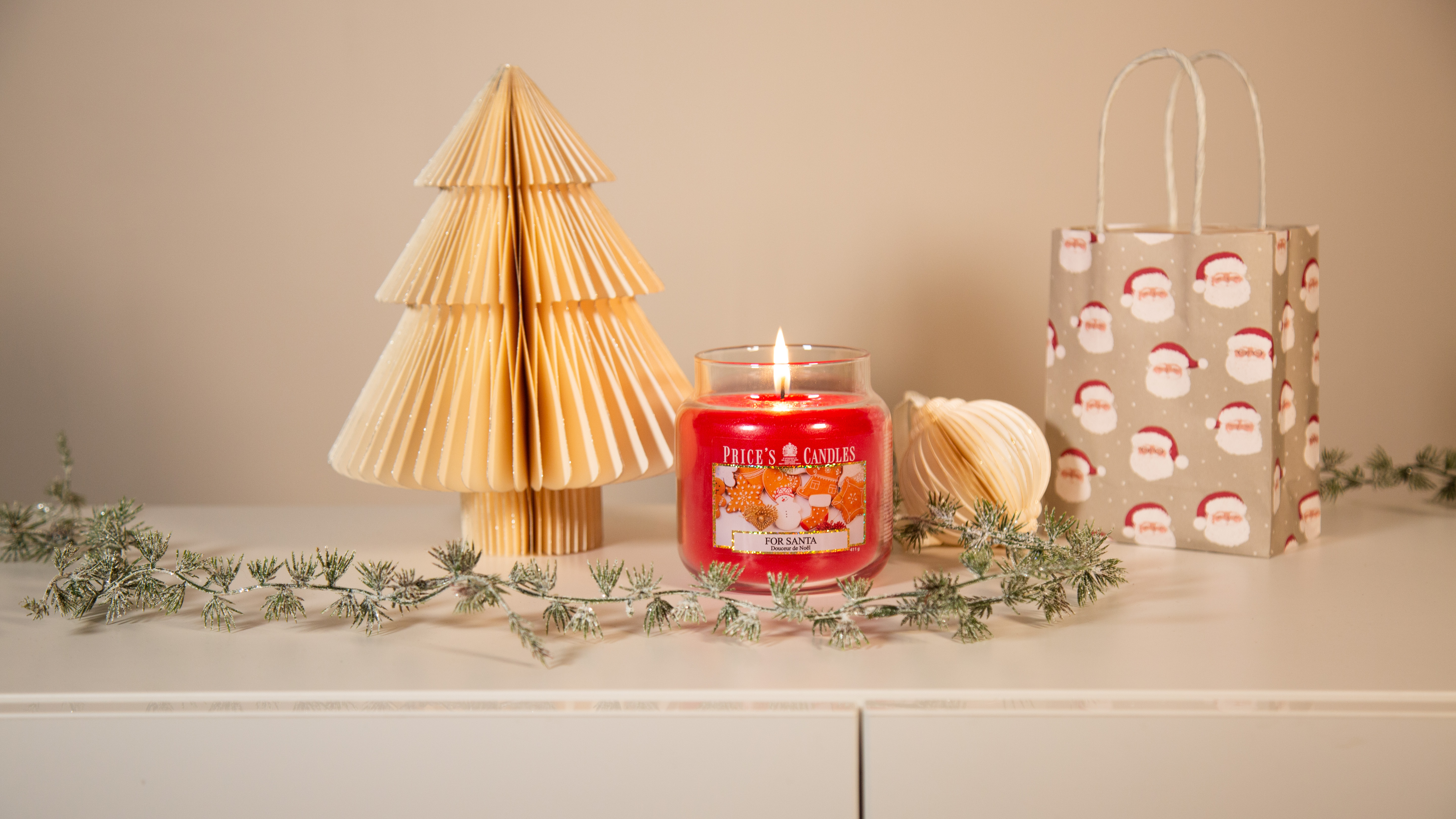 Prices Candle "For Santa" 411g 