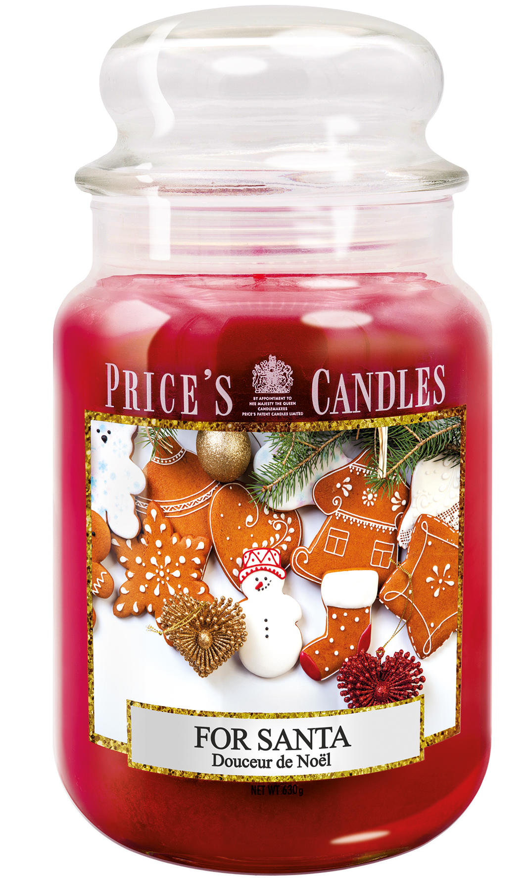 Prices Candle "For Santa" 630g 