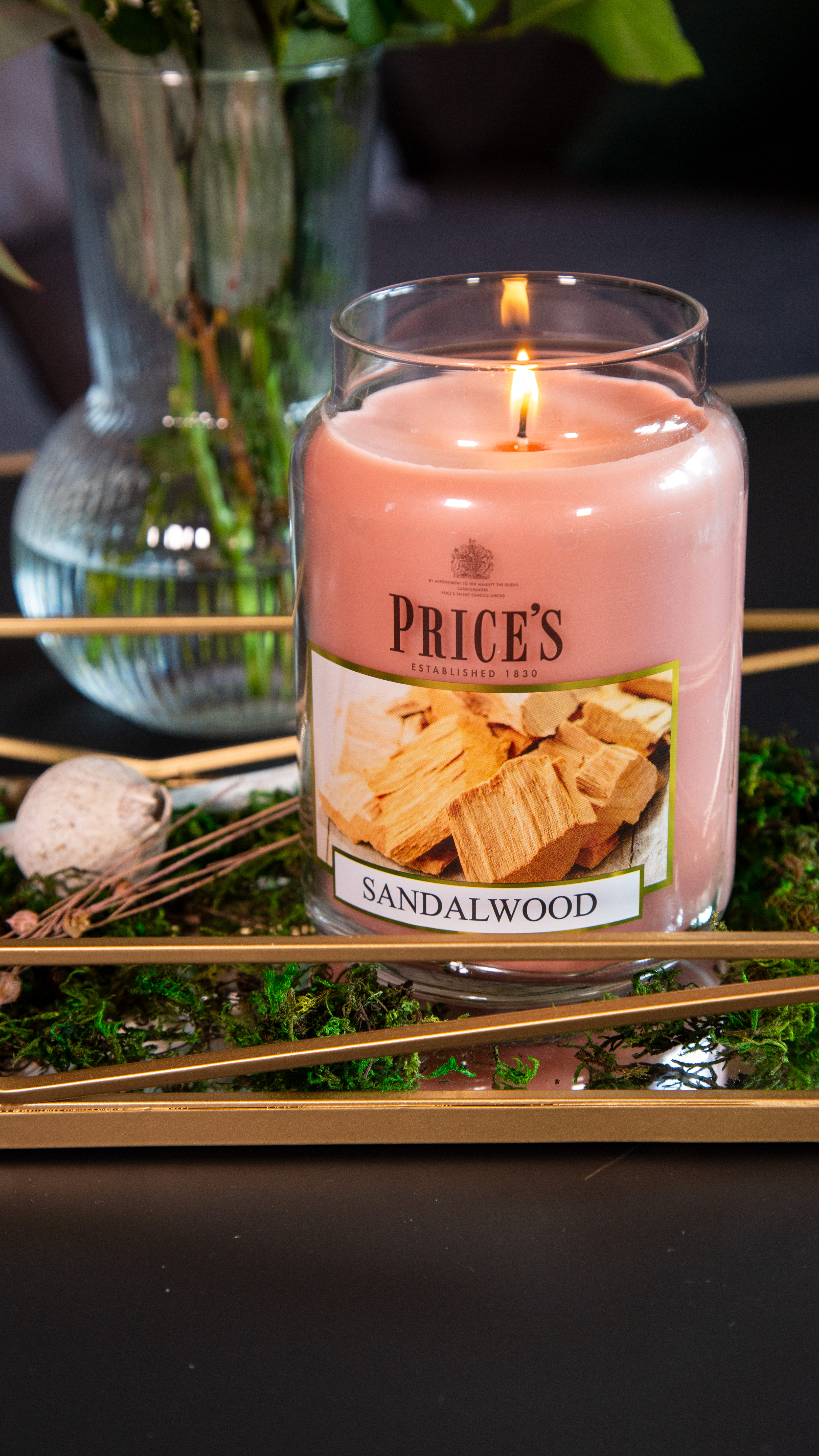 Prices Candle "Sandalwood" 630g