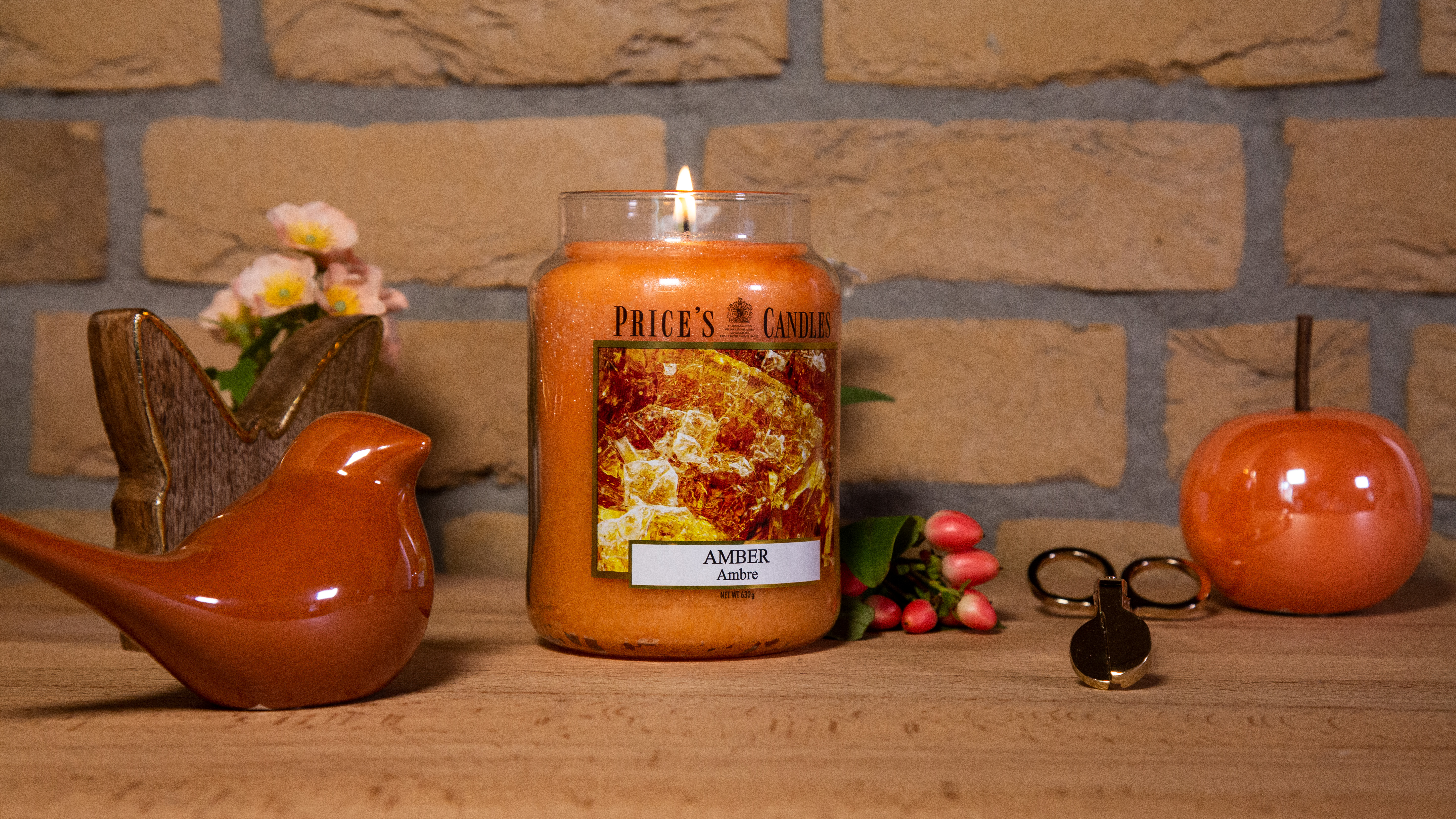 Prices Candle "Amber" 630g 