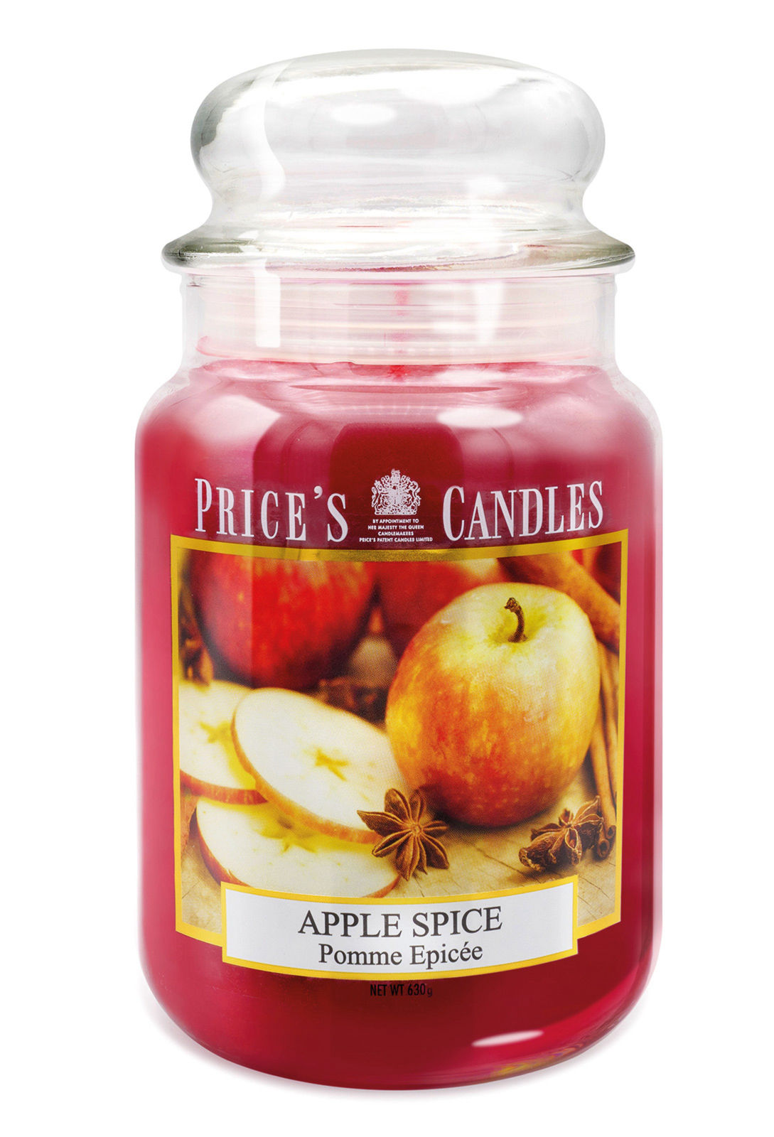 Prices Candle "Apple Spice" 630g