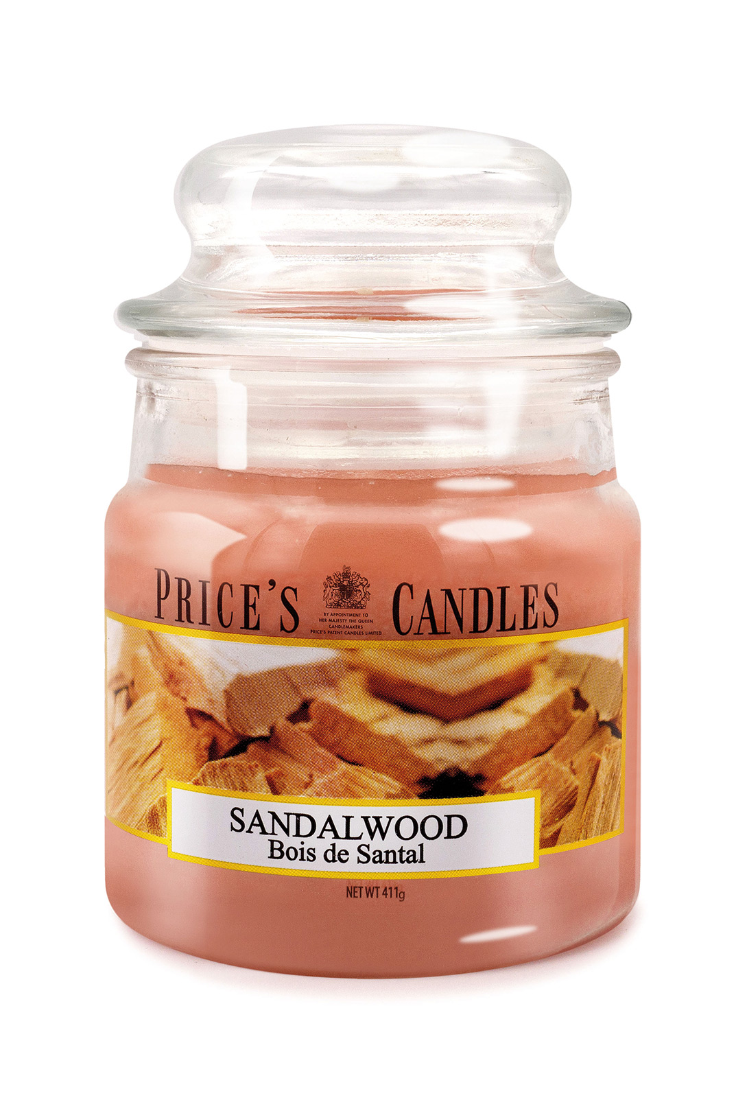 Prices Candle "Sandalwood" 100g 