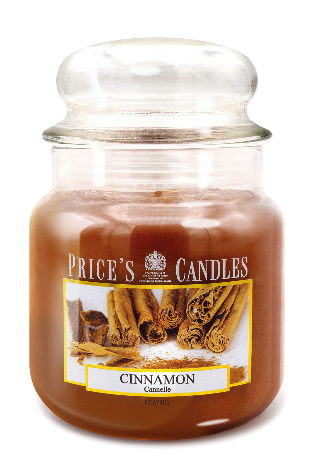 Prices Candle "Cinnamon" 411g  