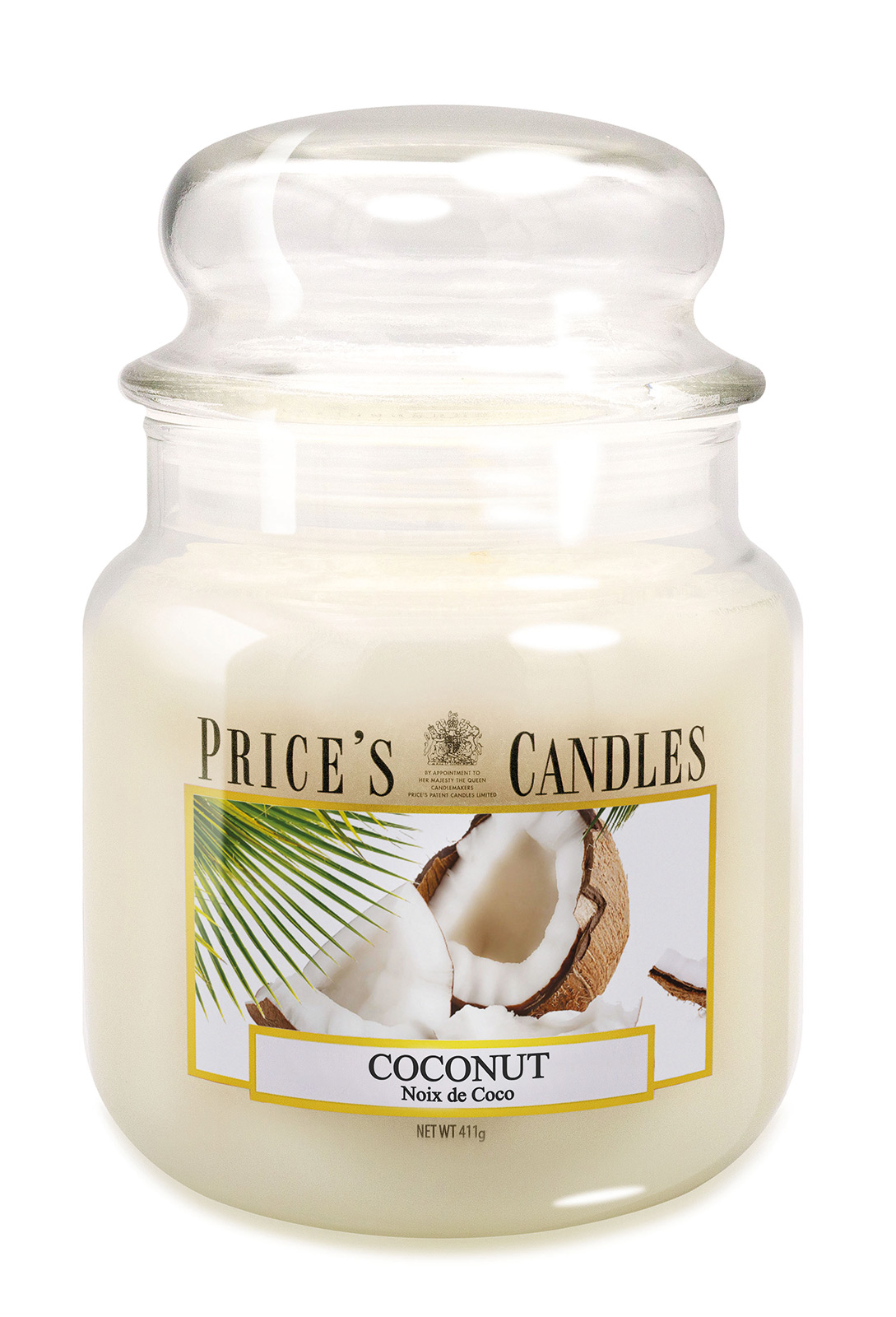 Prices Candle "Coconut" 411g 