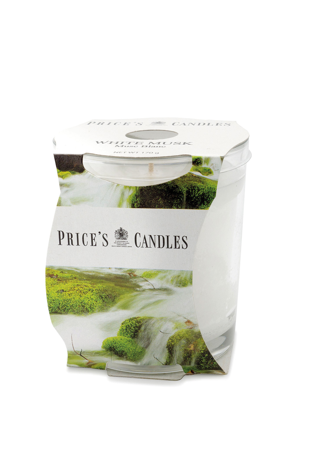 Prices Candle "White Musk" 170g       