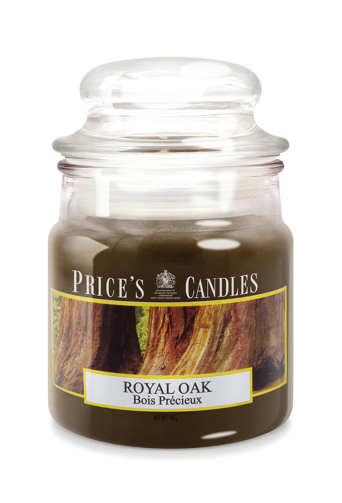 Prices Candle "Royal Oak" 100g 