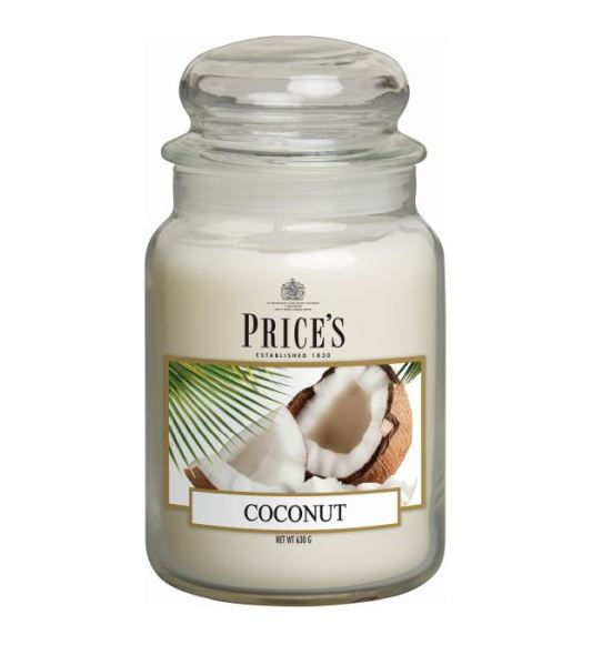 Prices Candle "Coconut" 630g 
