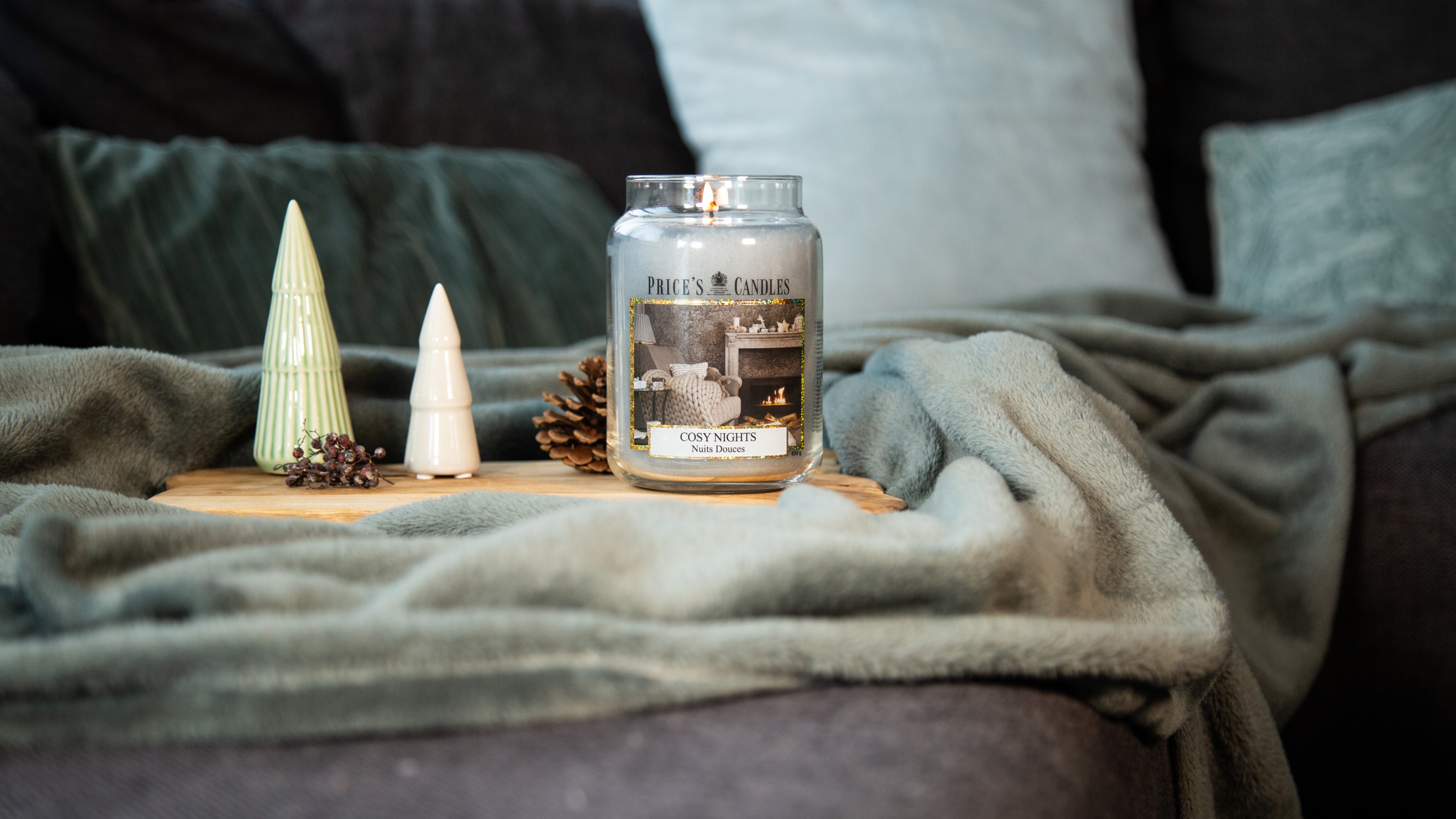 Prices Candle "Cosy Nights" 630g   Prices Candle "Cosy Nights" 630g