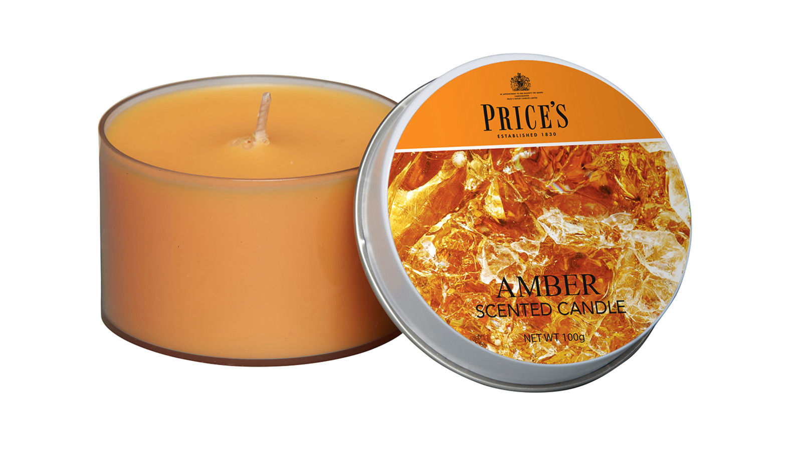 Prices Candle "Amber" 100g     