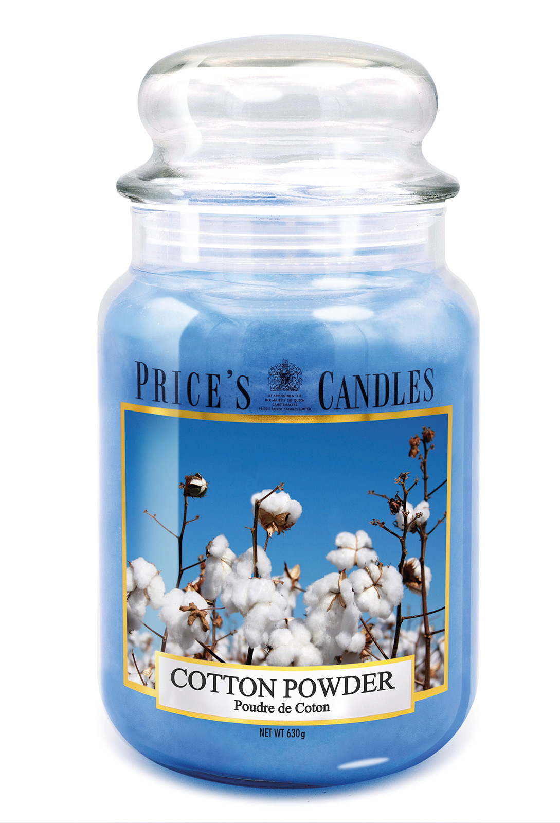 Prices Candle "Cotton Powder" 630g 