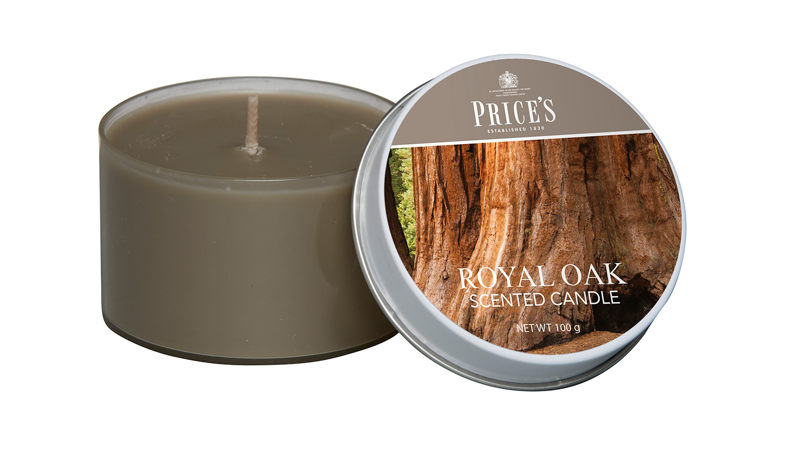 Prices Candle "Royal Oak" 100g     